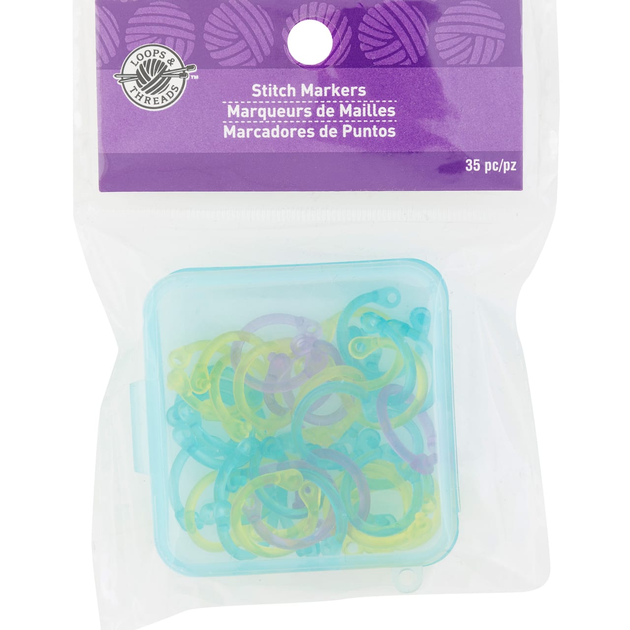 Marqueurs de mailles géants avec fermoir de Loops & Threads